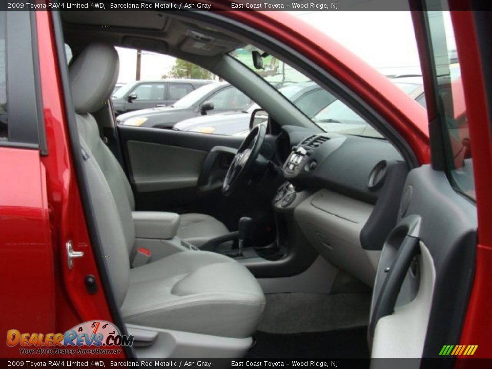 2009 Toyota RAV4 Limited 4WD Barcelona Red Metallic / Ash Gray Photo #8