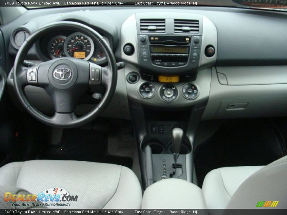 2009 Toyota RAV4 Limited 4WD Barcelona Red Metallic / Ash Gray Photo #9