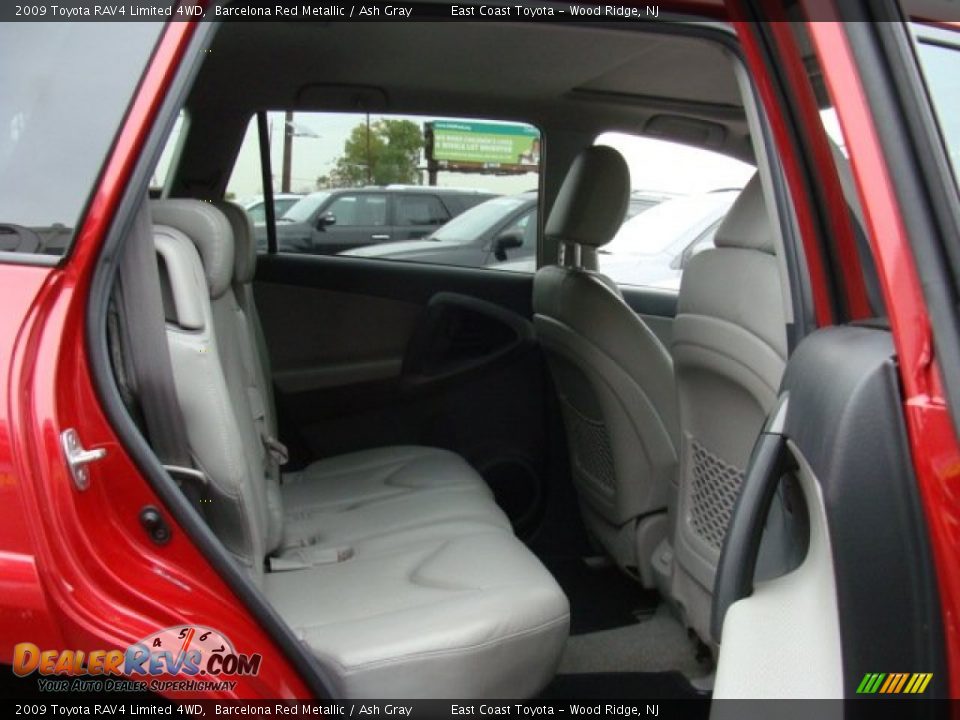 2009 Toyota RAV4 Limited 4WD Barcelona Red Metallic / Ash Gray Photo #12