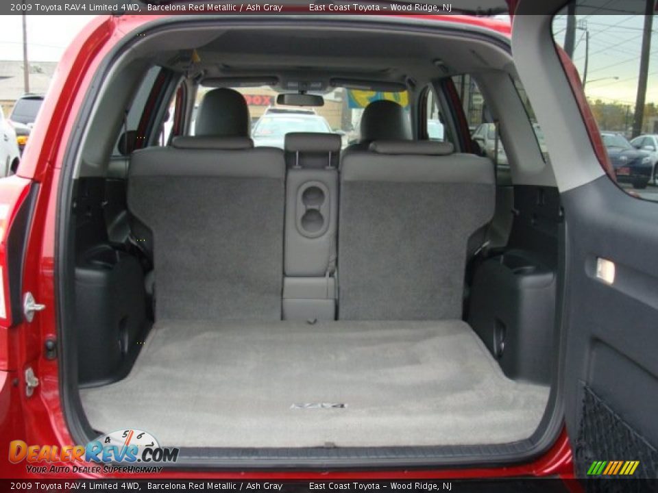 2009 Toyota RAV4 Limited 4WD Barcelona Red Metallic / Ash Gray Photo #13