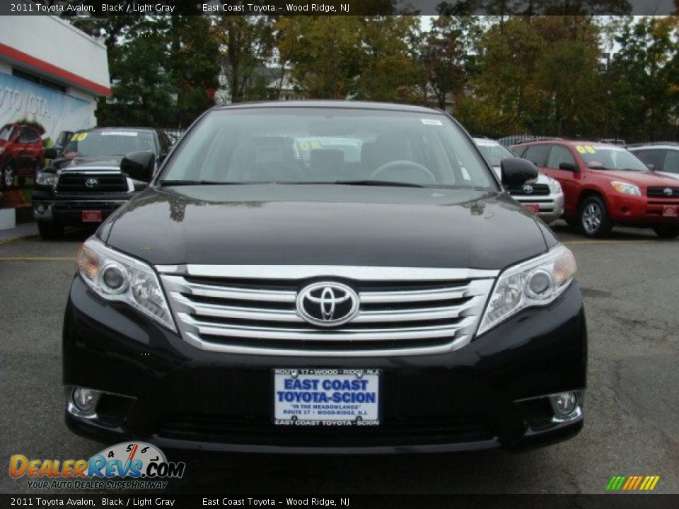 2011 Toyota Avalon Black / Light Gray Photo #2