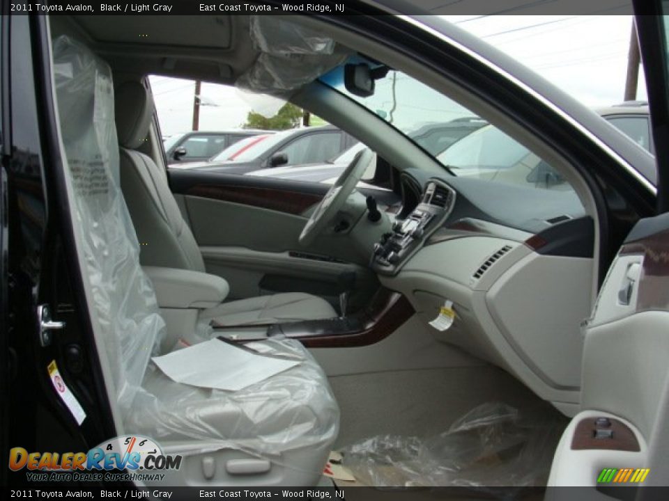 2011 Toyota Avalon Black / Light Gray Photo #8