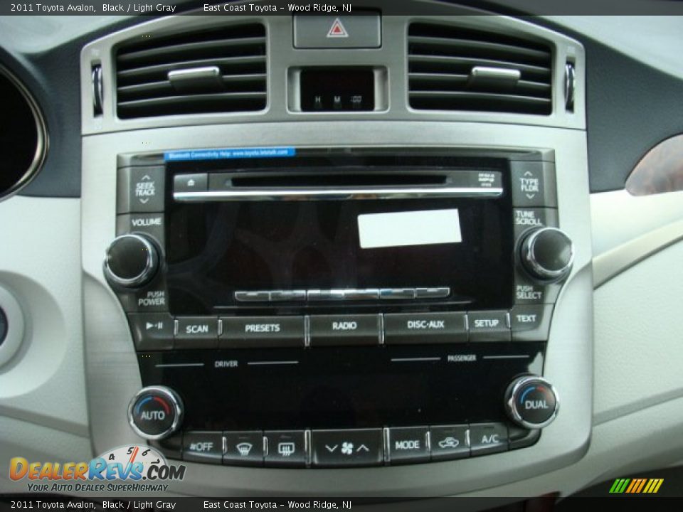 2011 Toyota Avalon Black / Light Gray Photo #10