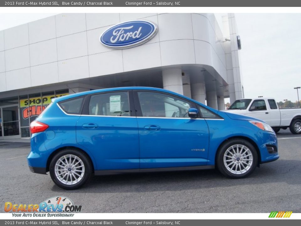 Blue Candy 2013 Ford C-Max Hybrid SEL Photo #2