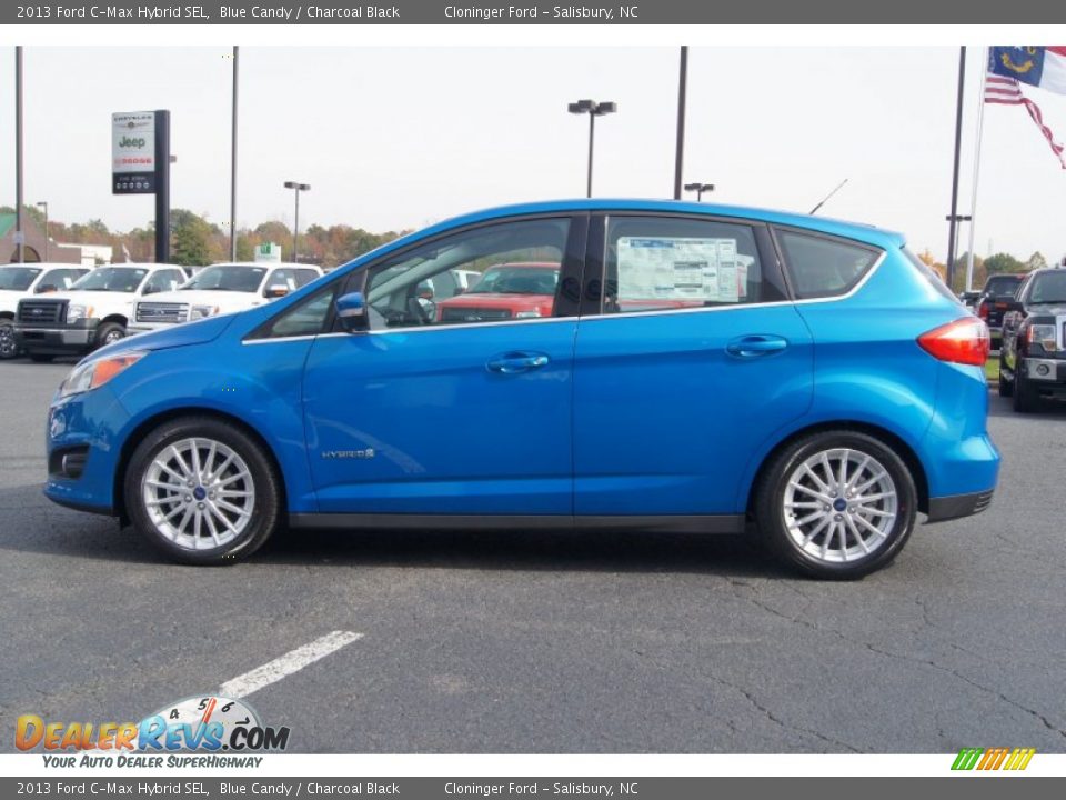 Blue Candy 2013 Ford C-Max Hybrid SEL Photo #5