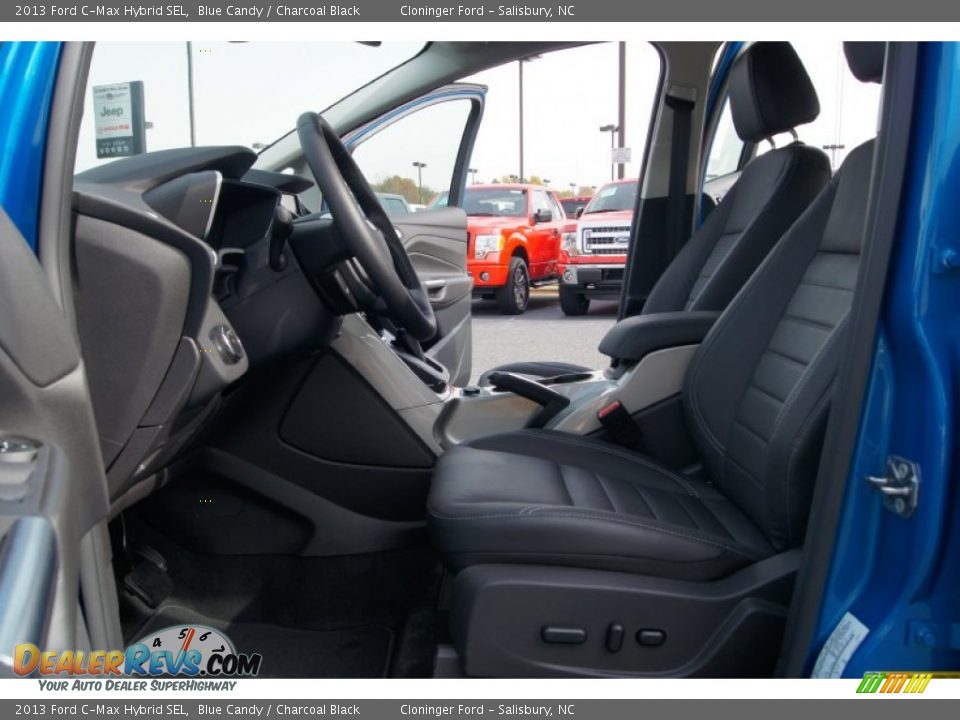 Charcoal Black Interior - 2013 Ford C-Max Hybrid SEL Photo #10