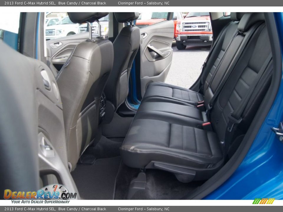 Charcoal Black Interior - 2013 Ford C-Max Hybrid SEL Photo #12