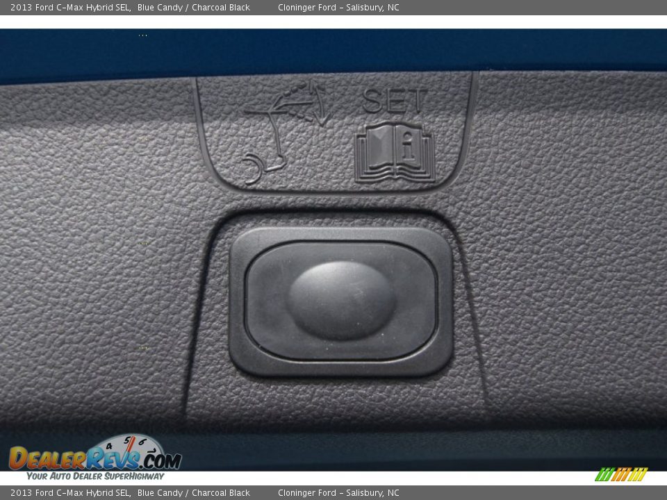 2013 Ford C-Max Hybrid SEL Blue Candy / Charcoal Black Photo #15