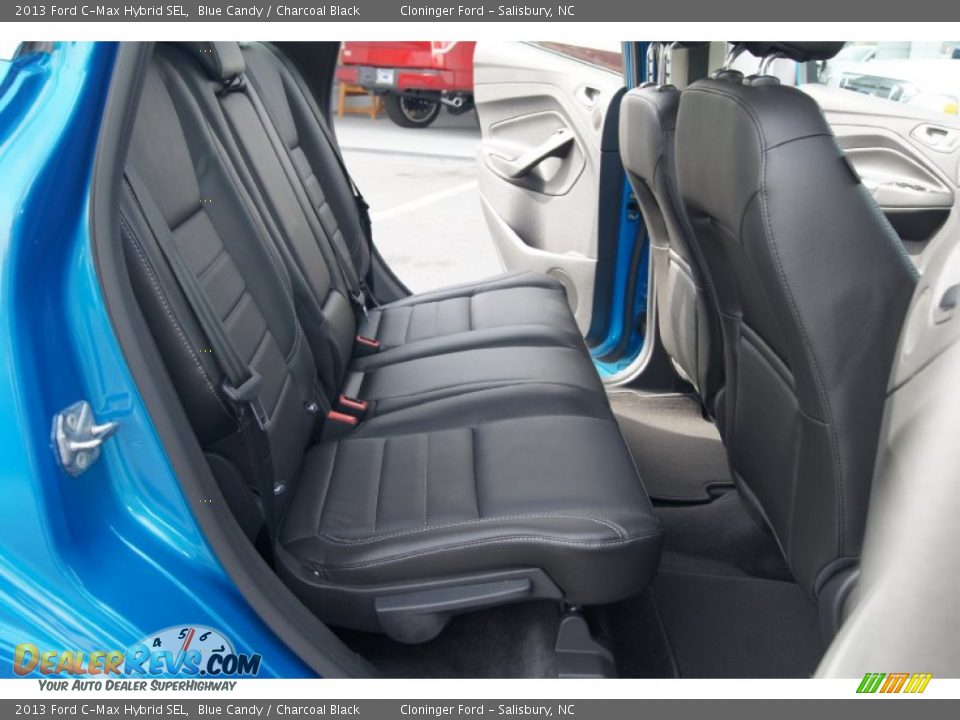 Rear Seat of 2013 Ford C-Max Hybrid SEL Photo #16