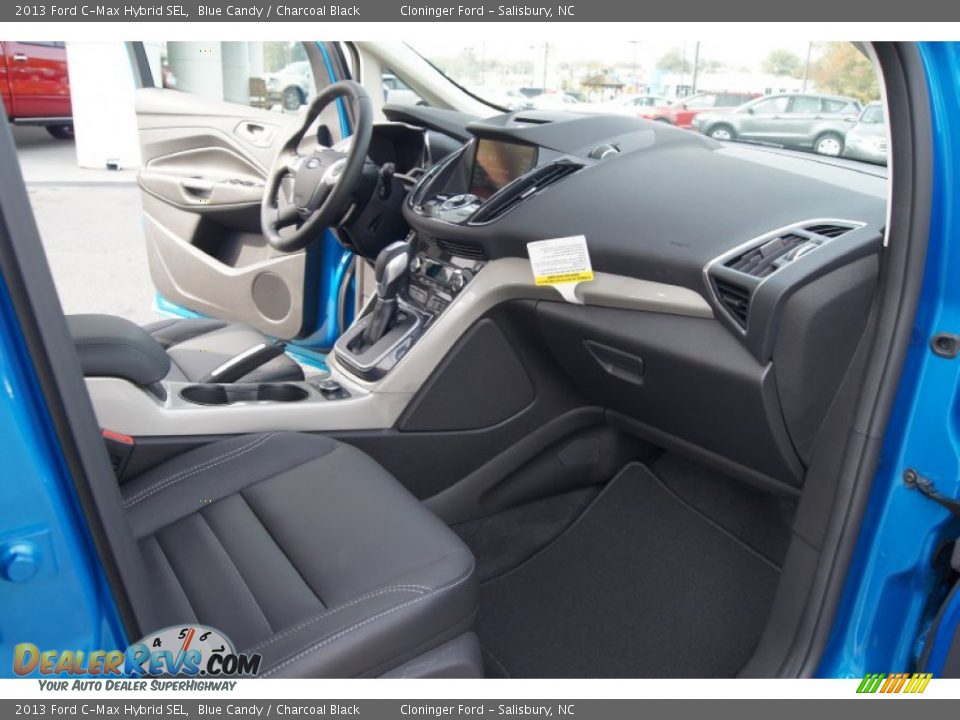 Charcoal Black Interior - 2013 Ford C-Max Hybrid SEL Photo #19