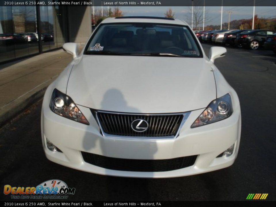 2010 Lexus IS 250 AWD Starfire White Pearl / Black Photo #3