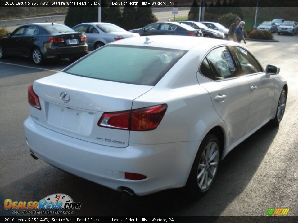 2010 Lexus IS 250 AWD Starfire White Pearl / Black Photo #5