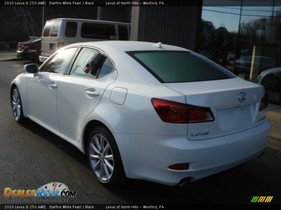 2010 Lexus IS 250 AWD Starfire White Pearl / Black Photo #7