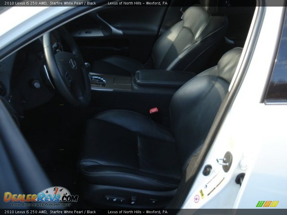 2010 Lexus IS 250 AWD Starfire White Pearl / Black Photo #10