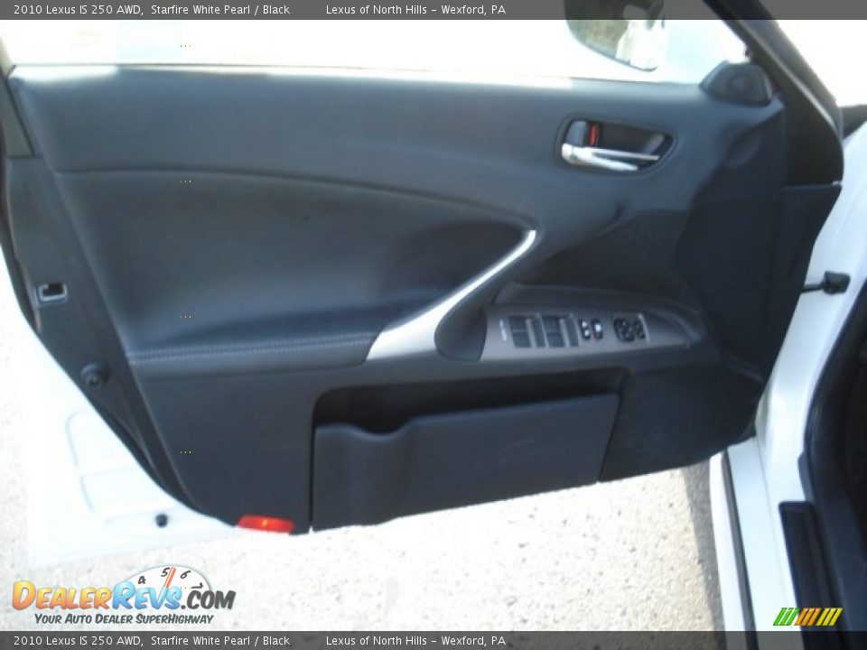 2010 Lexus IS 250 AWD Starfire White Pearl / Black Photo #11