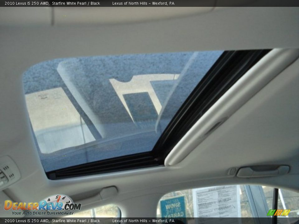 2010 Lexus IS 250 AWD Starfire White Pearl / Black Photo #14
