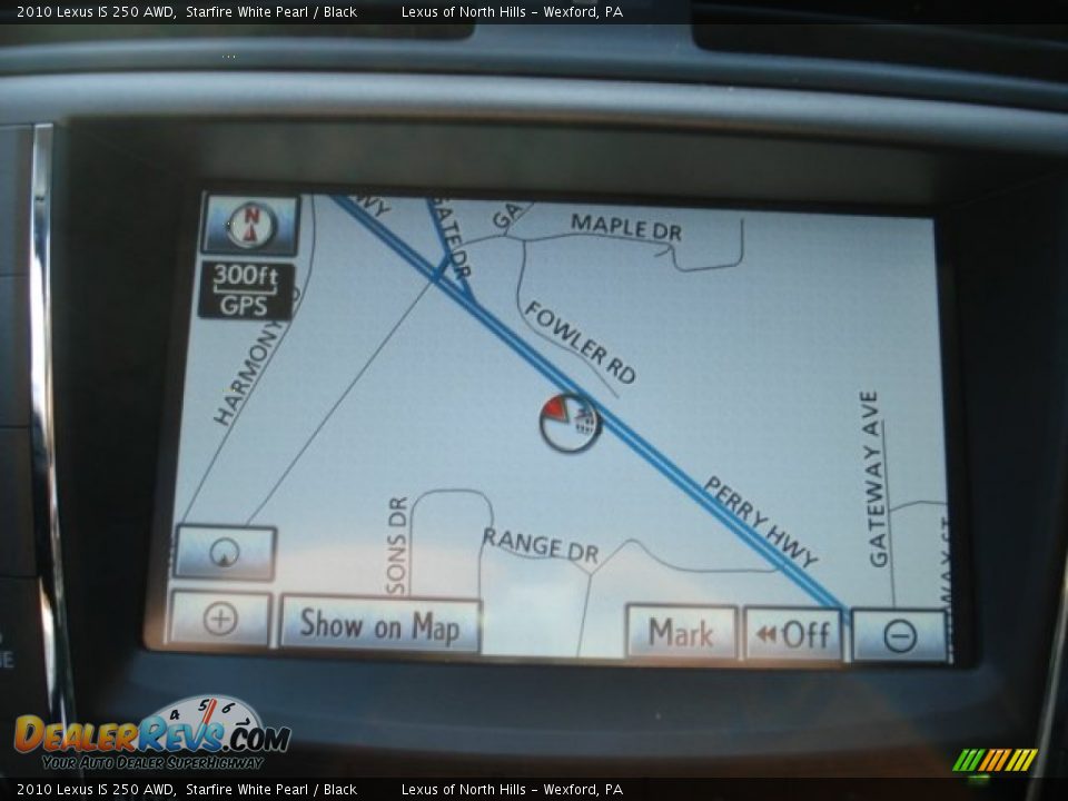 2010 Lexus IS 250 AWD Starfire White Pearl / Black Photo #15