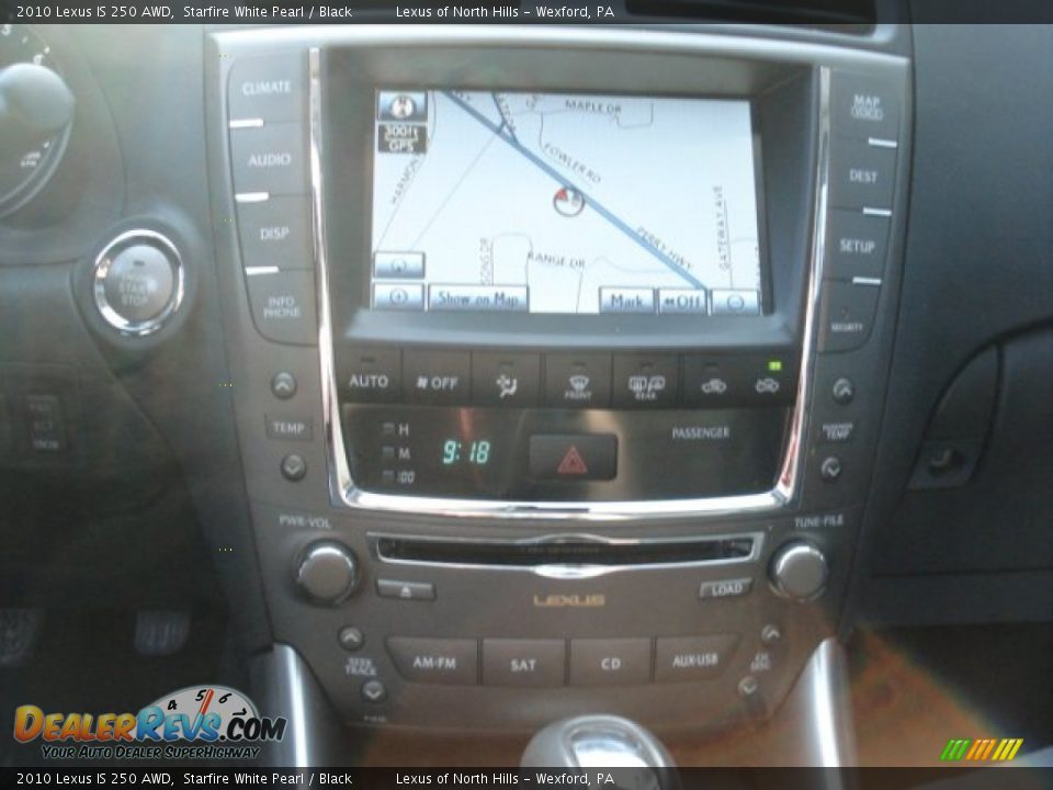 2010 Lexus IS 250 AWD Starfire White Pearl / Black Photo #16