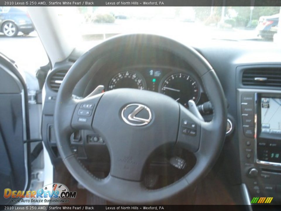 2010 Lexus IS 250 AWD Starfire White Pearl / Black Photo #18