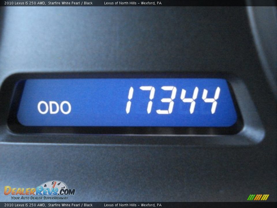 2010 Lexus IS 250 AWD Starfire White Pearl / Black Photo #19