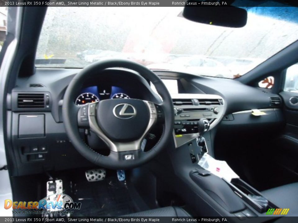 Dashboard of 2013 Lexus RX 350 F Sport AWD Photo #12