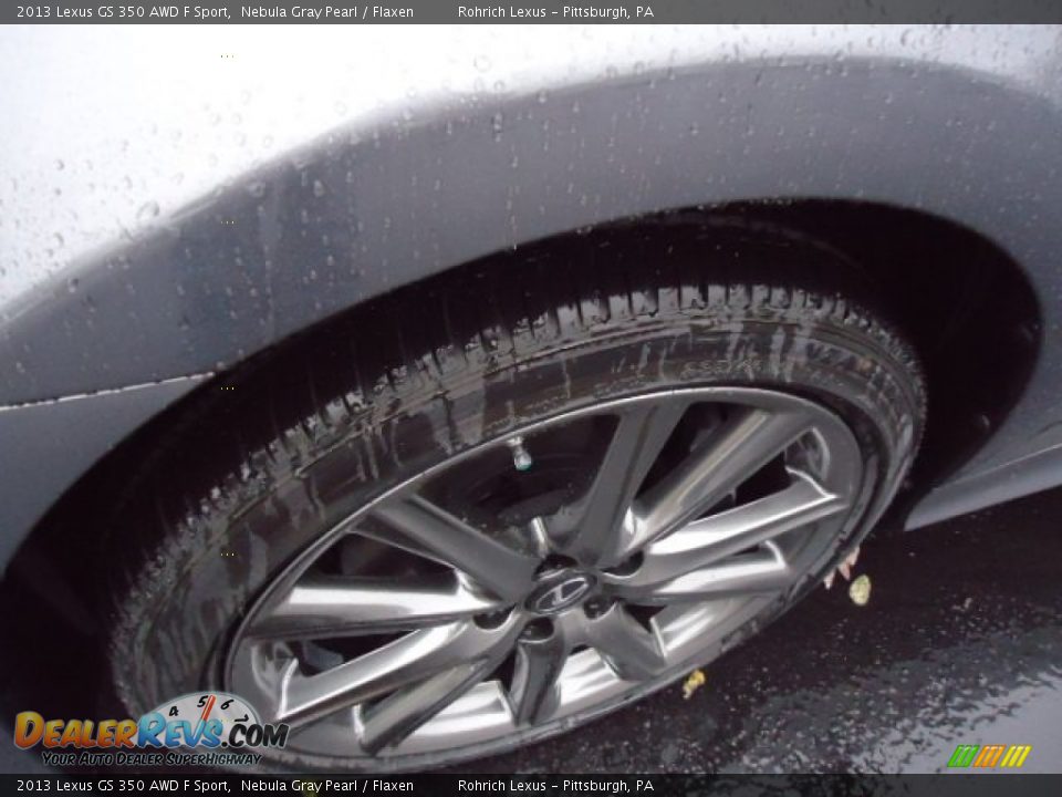 2013 Lexus GS 350 AWD F Sport Nebula Gray Pearl / Flaxen Photo #9