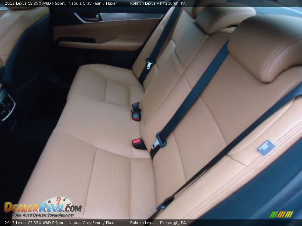 2013 Lexus GS 350 AWD F Sport Nebula Gray Pearl / Flaxen Photo #11
