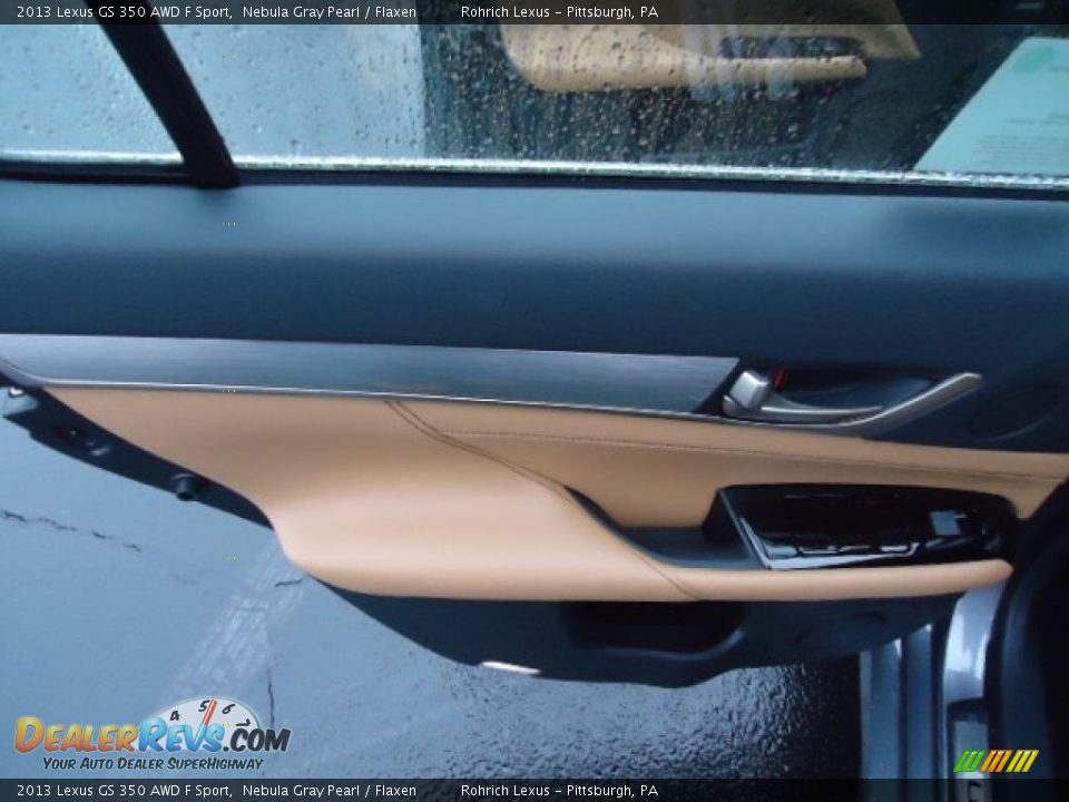 2013 Lexus GS 350 AWD F Sport Nebula Gray Pearl / Flaxen Photo #13