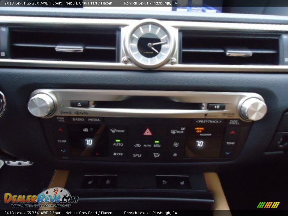 2013 Lexus GS 350 AWD F Sport Nebula Gray Pearl / Flaxen Photo #19