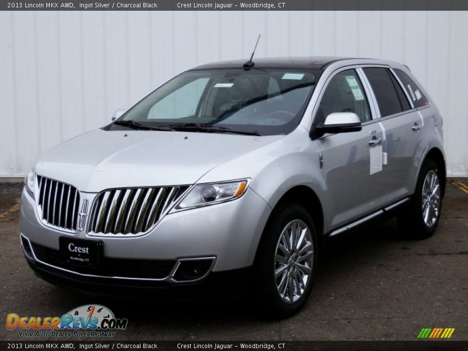 2013 Lincoln MKX AWD Ingot Silver / Charcoal Black Photo #1