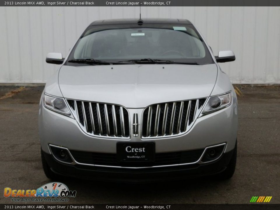 2013 Lincoln MKX AWD Ingot Silver / Charcoal Black Photo #2