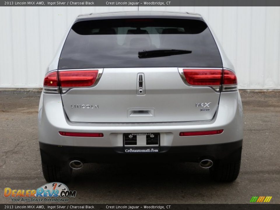 2013 Lincoln MKX AWD Ingot Silver / Charcoal Black Photo #5