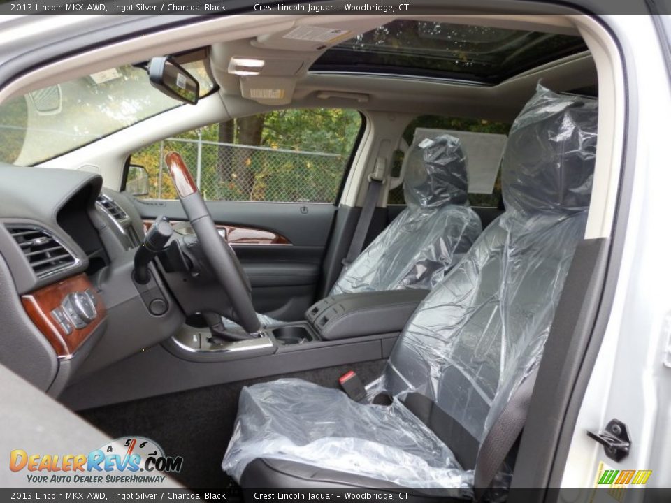 2013 Lincoln MKX AWD Ingot Silver / Charcoal Black Photo #8
