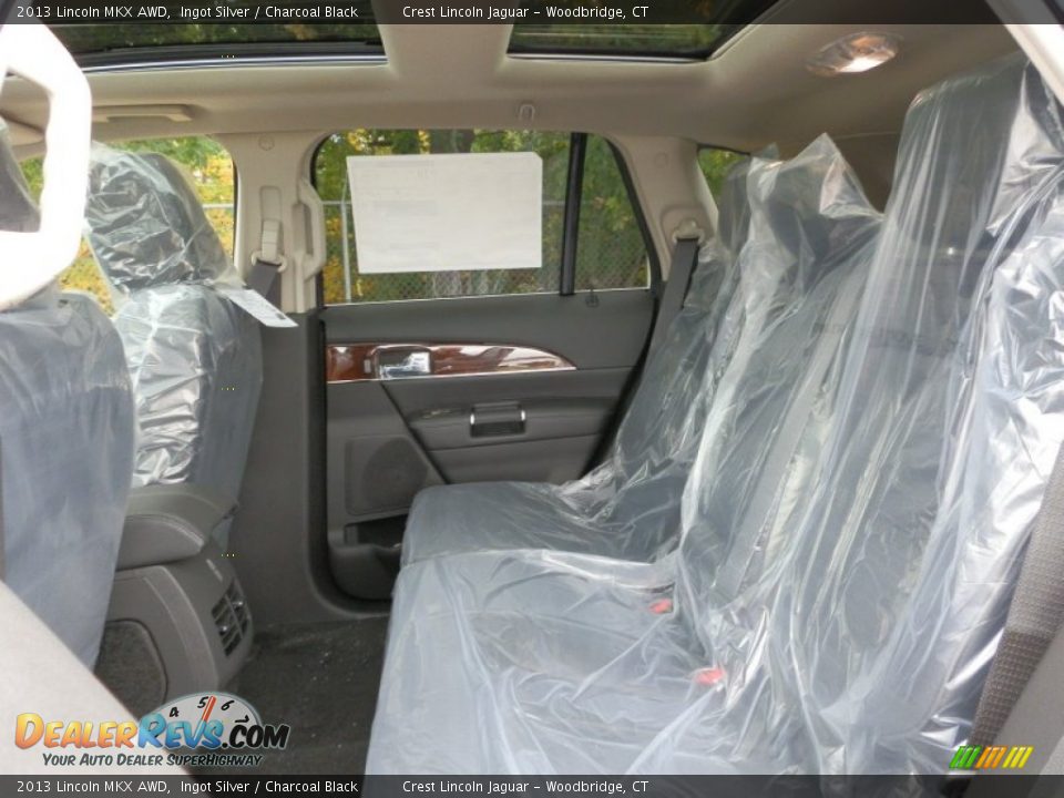 2013 Lincoln MKX AWD Ingot Silver / Charcoal Black Photo #9