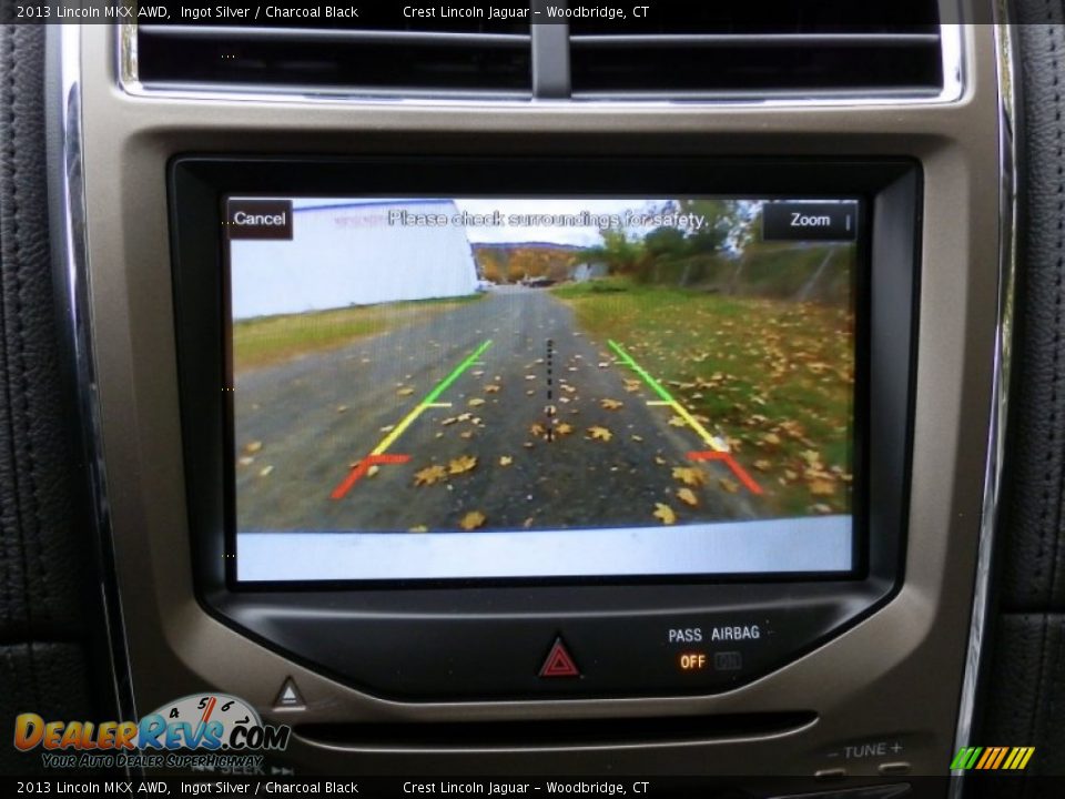 2013 Lincoln MKX AWD Ingot Silver / Charcoal Black Photo #16