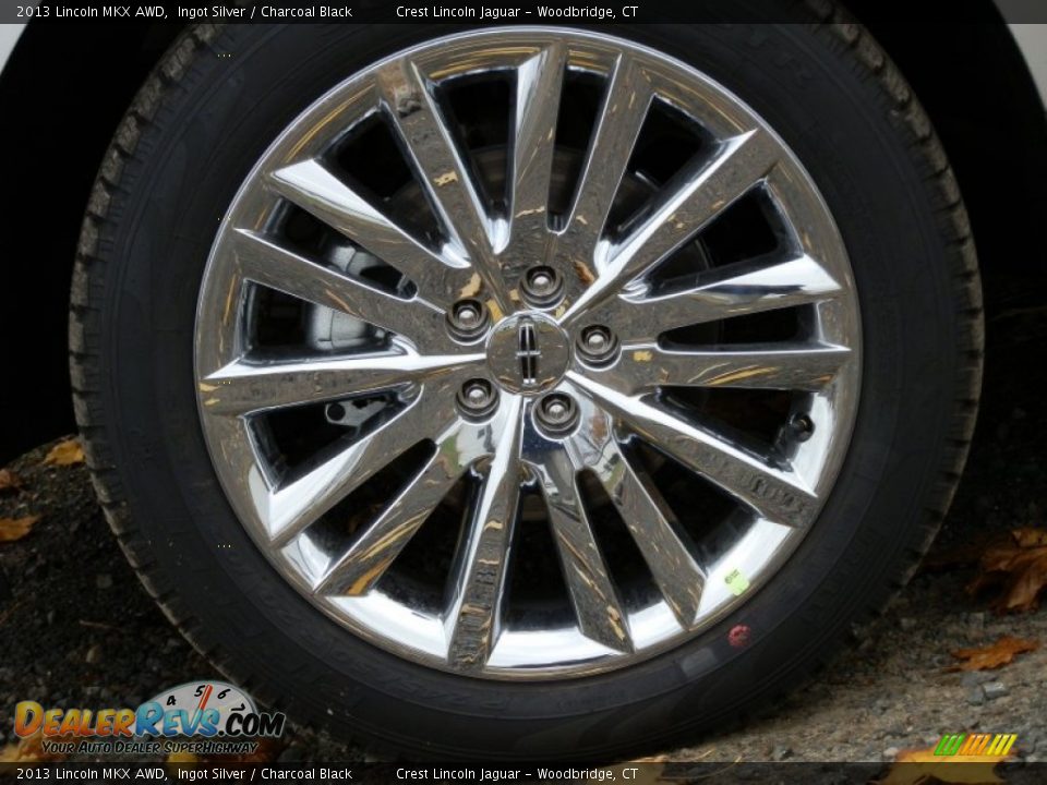 2013 Lincoln MKX AWD Ingot Silver / Charcoal Black Photo #17
