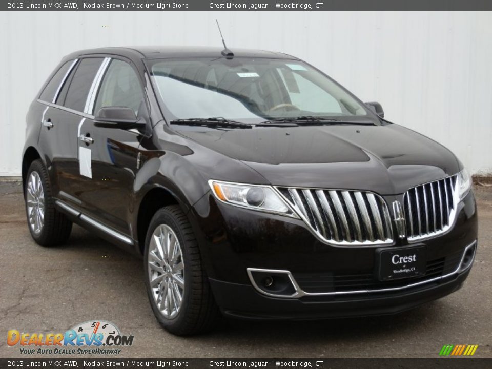 2013 Lincoln MKX AWD Kodiak Brown / Medium Light Stone Photo #3