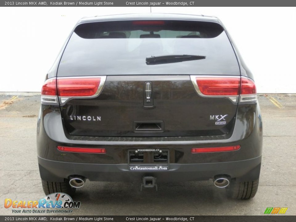 2013 Lincoln MKX AWD Kodiak Brown / Medium Light Stone Photo #5