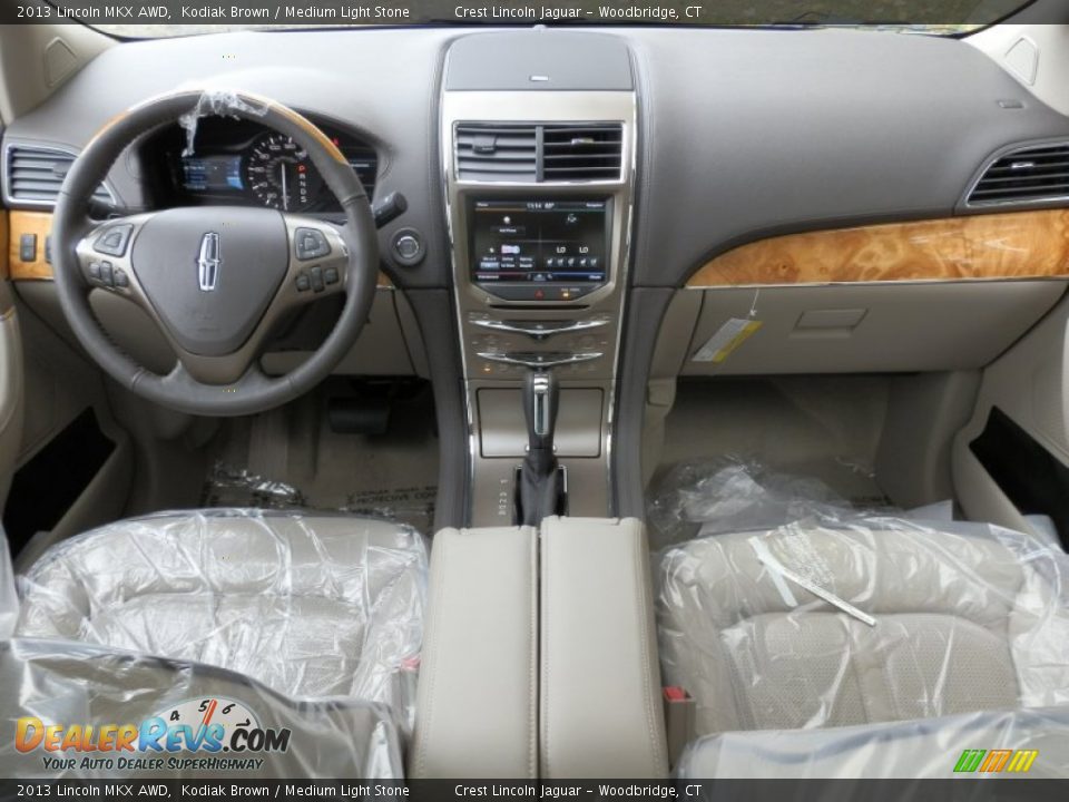 2013 Lincoln MKX AWD Kodiak Brown / Medium Light Stone Photo #10