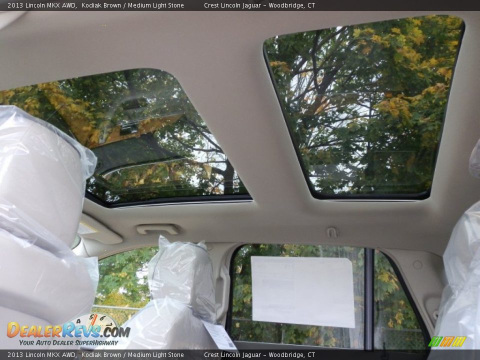 2013 Lincoln MKX AWD Kodiak Brown / Medium Light Stone Photo #11