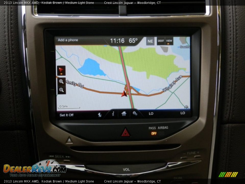 2013 Lincoln MKX AWD Kodiak Brown / Medium Light Stone Photo #15