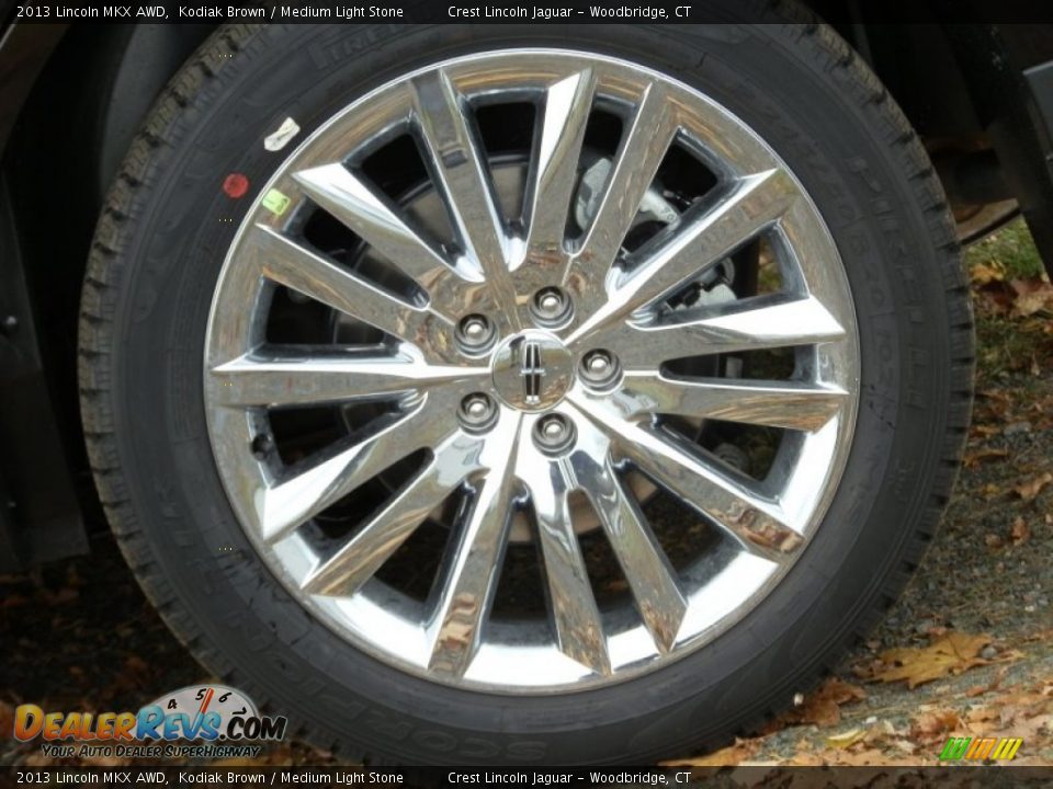 2013 Lincoln MKX AWD Kodiak Brown / Medium Light Stone Photo #17