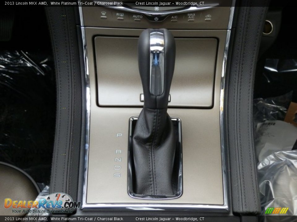 2013 Lincoln MKX AWD White Platinum Tri-Coat / Charcoal Black Photo #14
