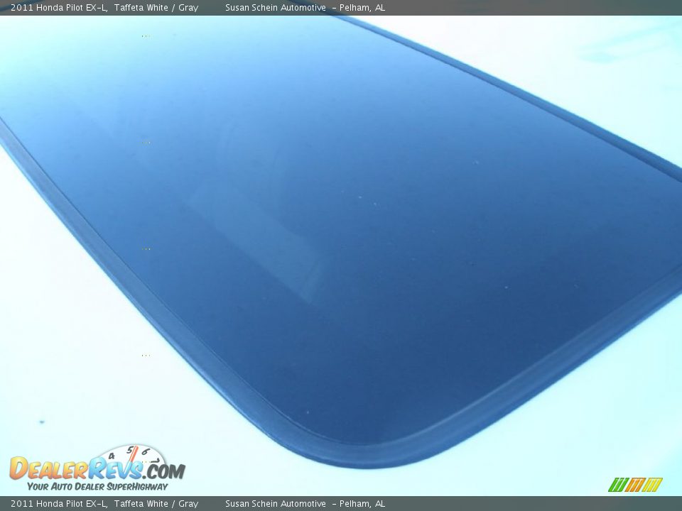 2011 Honda Pilot EX-L Taffeta White / Gray Photo #3