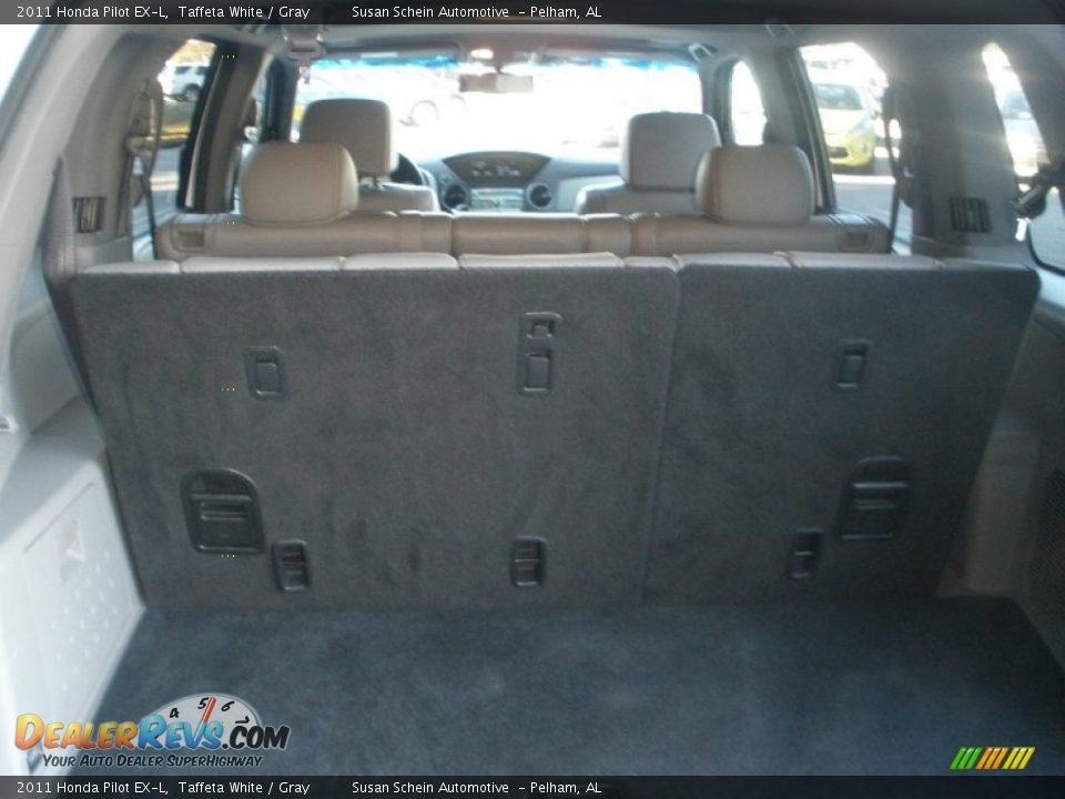 2011 Honda Pilot EX-L Taffeta White / Gray Photo #7
