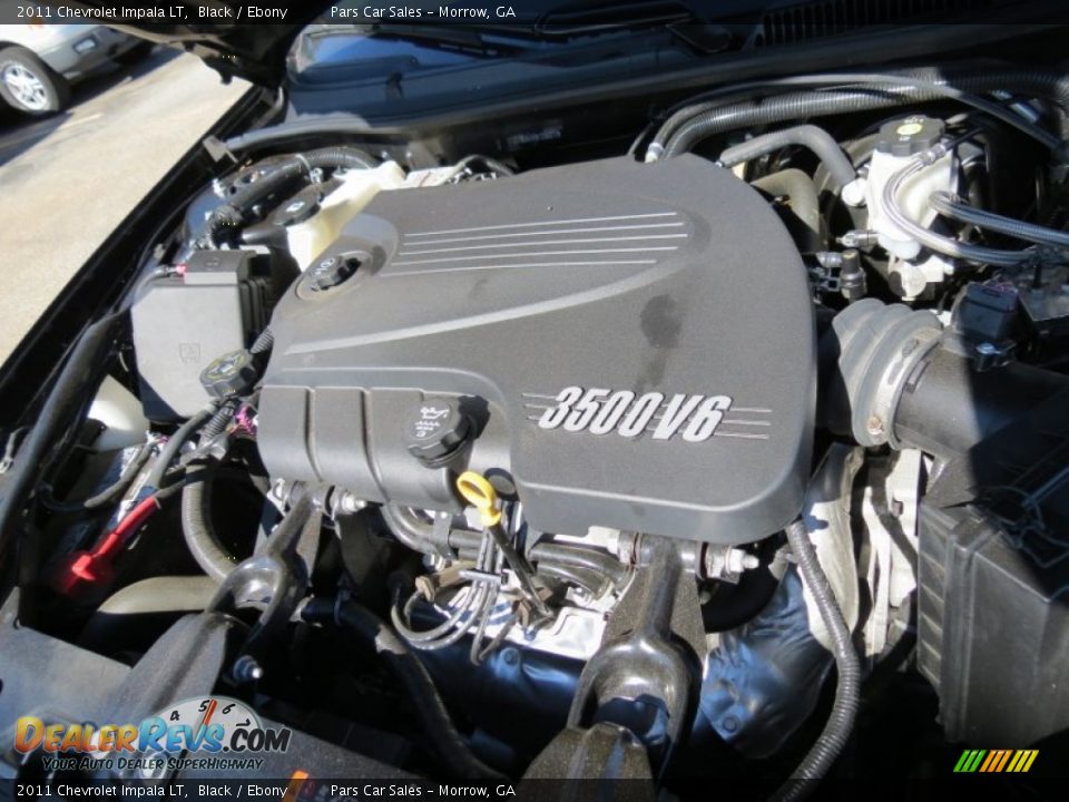 2011 Chevrolet Impala LT Black / Ebony Photo #14