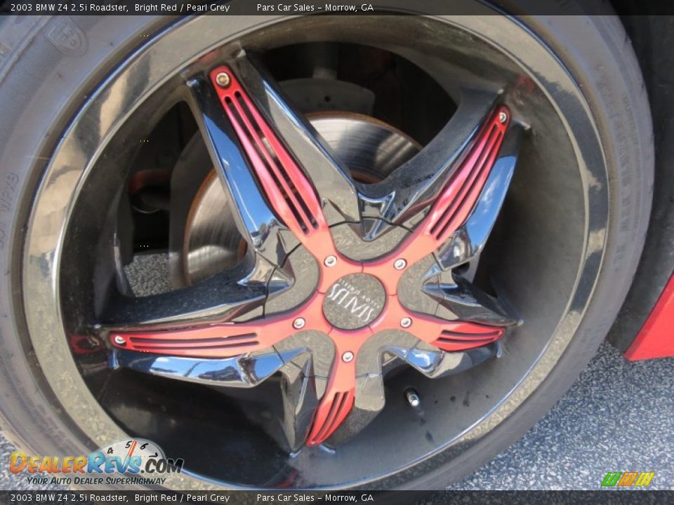 Custom Wheels of 2003 BMW Z4 2.5i Roadster Photo #5
