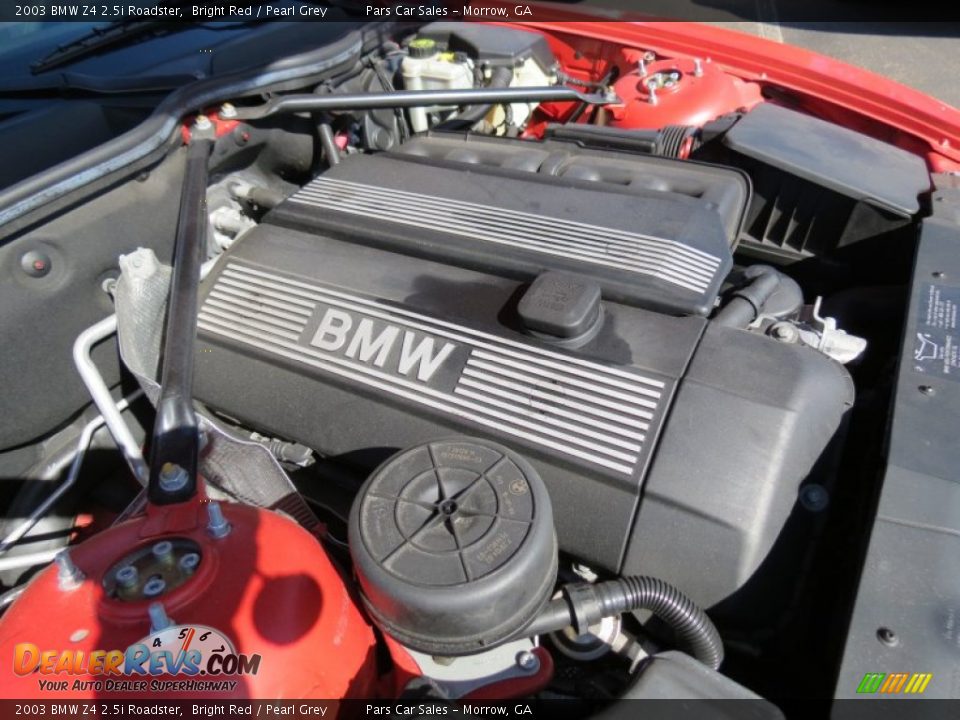 2003 BMW Z4 2.5i Roadster 2.5 Liter DOHC 24V Inline 6 Cylinder Engine Photo #11