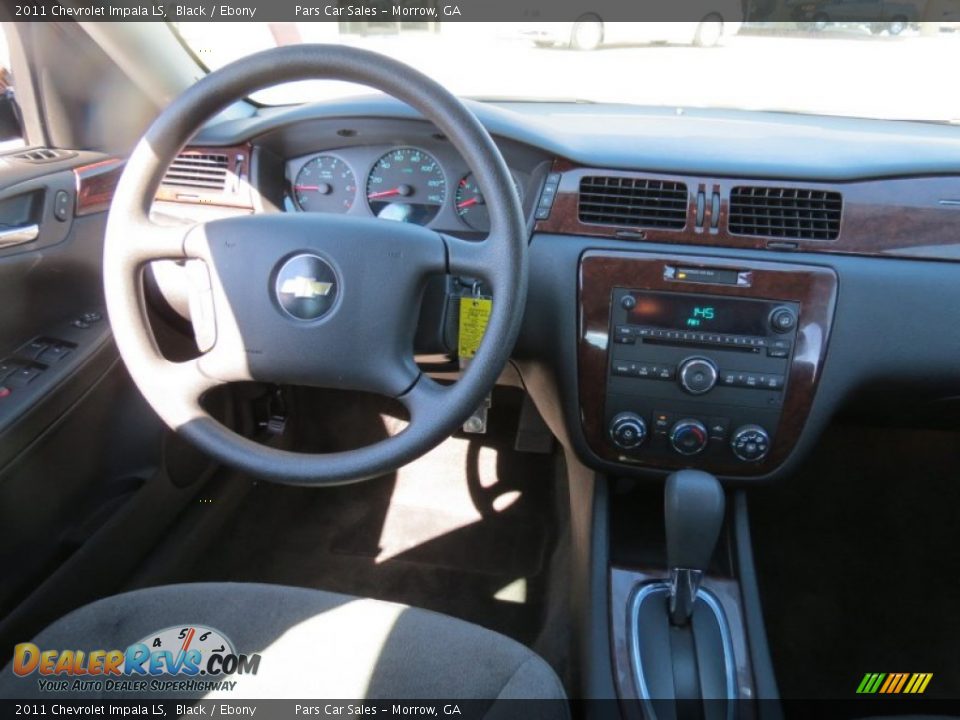 2011 Chevrolet Impala LS Black / Ebony Photo #12