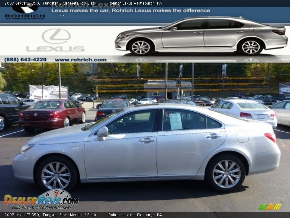 2007 Lexus ES 350 Tungsten Silver Metallic / Black Photo #1